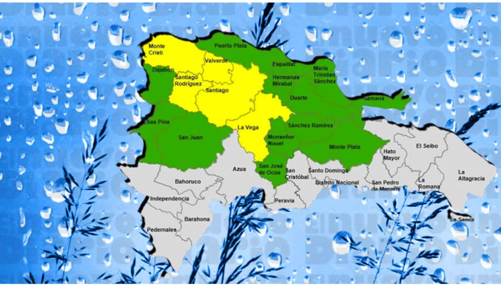 Mapa climático RD Pueto Plata